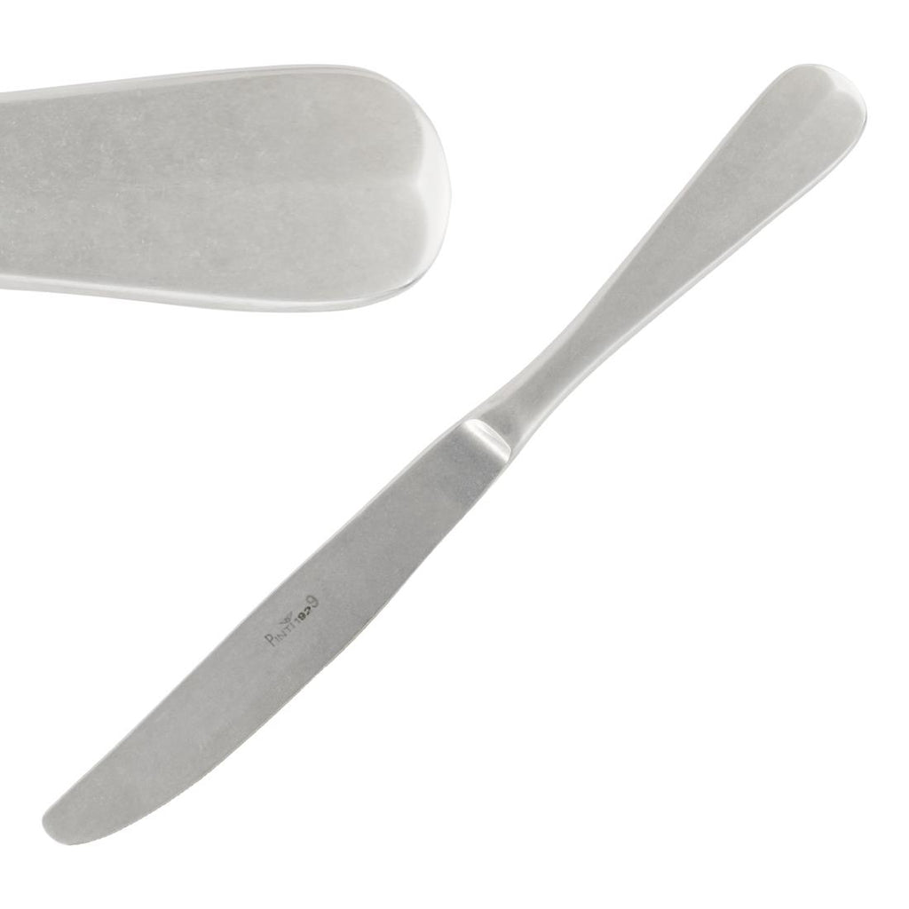 Pintinox Baguette Stonewashed Dessert Knife (Pack of 12) GN785