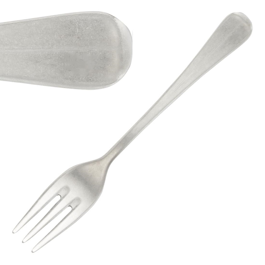 Pintinox Baguette Stonewashed Cake Fork (Pack of 12) GN788