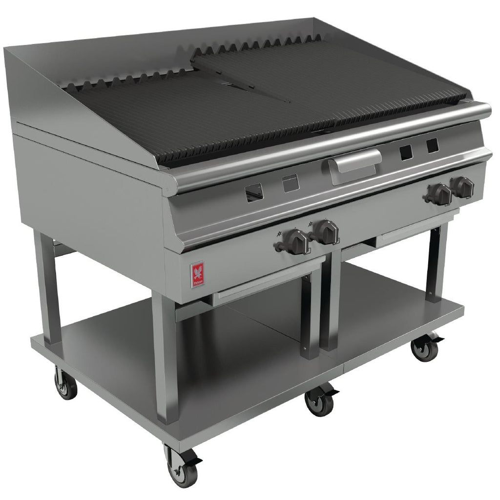 Falcon Dominator Plus Natural Gas Chargrill On Mobile Stand G31225 GP031-N