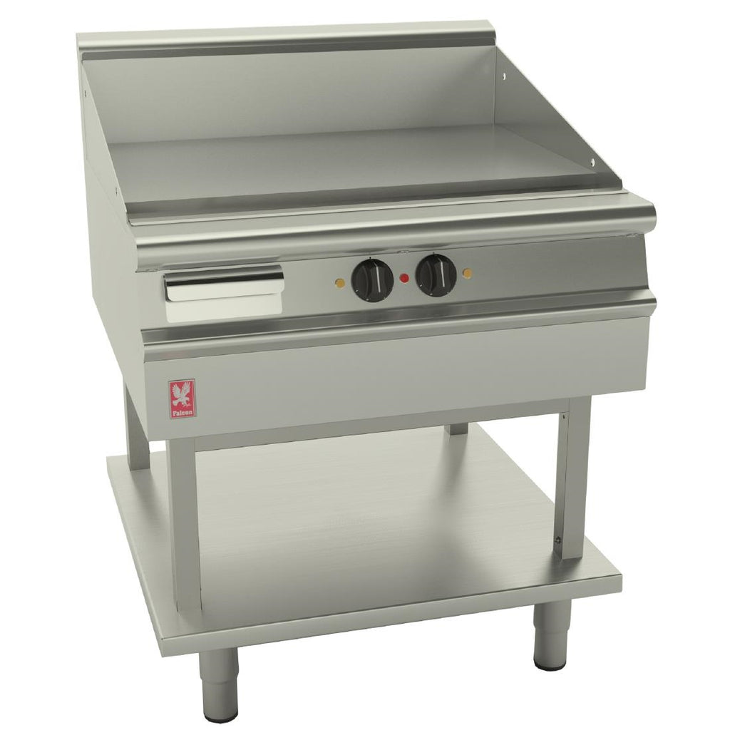 Falcon Dominator Plus 800mm Wide Smooth Griddle on Fixed Stand E3481 GP105
