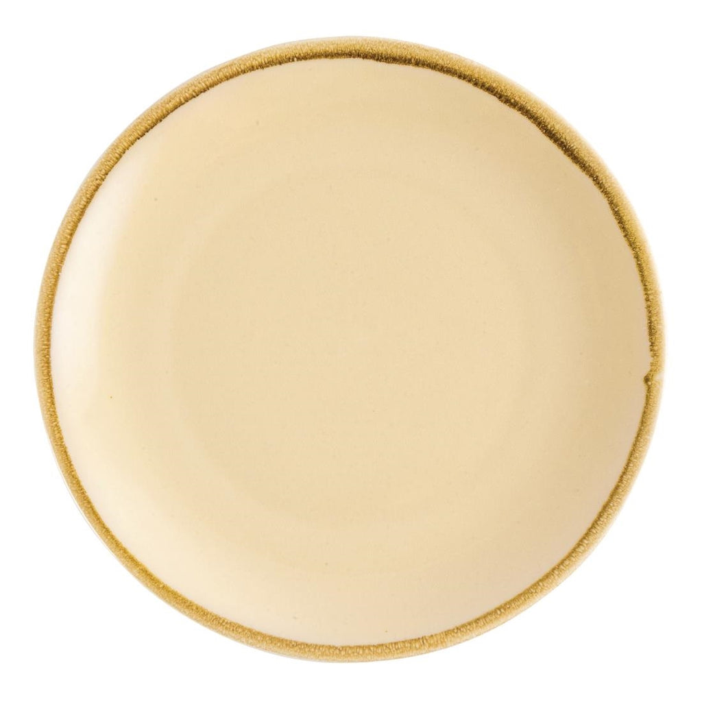Olympia Kiln Round Plate Sandstone 280mm (Pack of 4) GP462