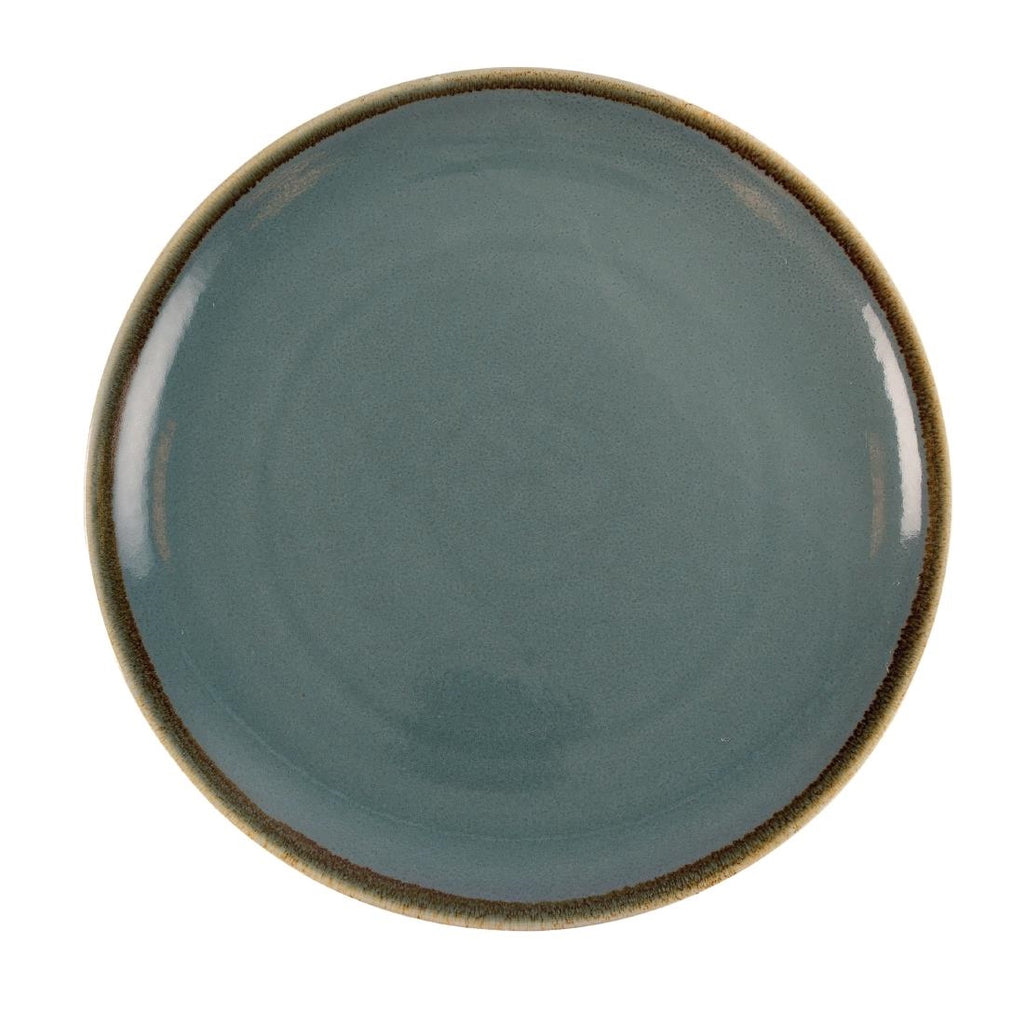 Olympia Kiln Round Plates Ocean 280mm (Pack of 4) GP465