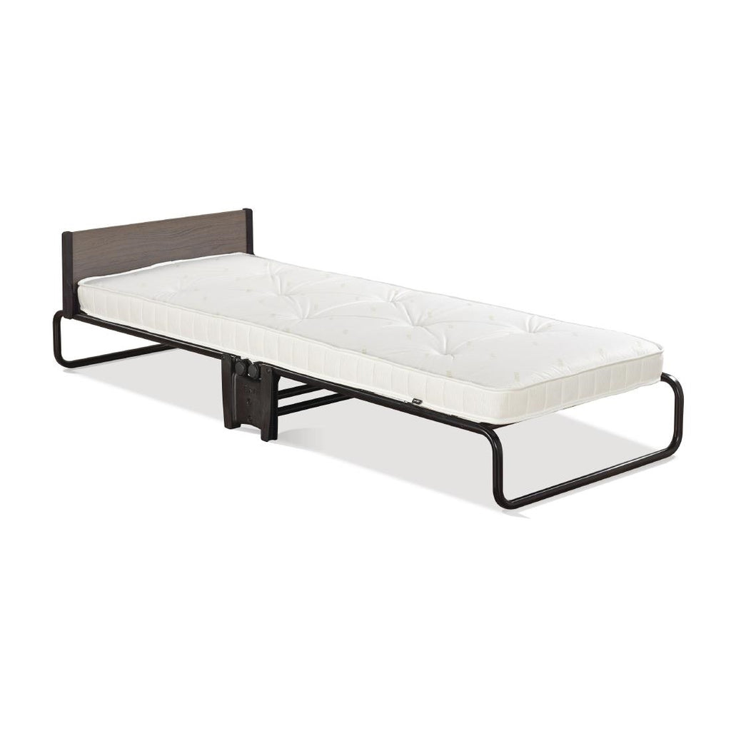 Jay-Be Contract Folding Bed with Pocket Sprung Mattress in Black Colour GR372