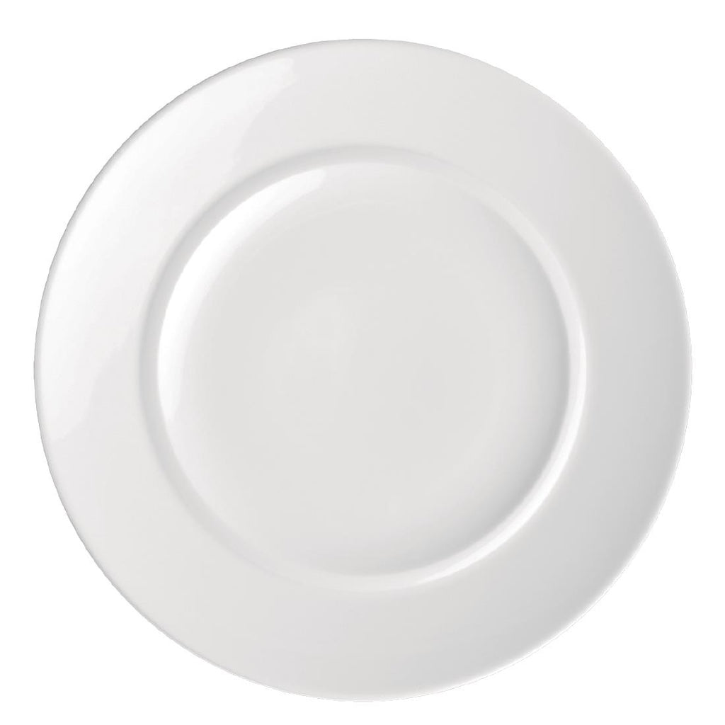 Royal Porcelain Classic White Flat Plate 280mm (Pack of 12) GT935