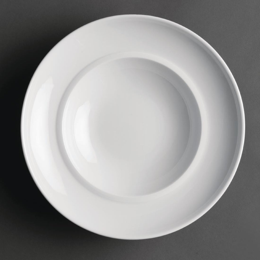 Royal Porcelain Classic White Soup Bowl 230mm (Pack of 12) GT937