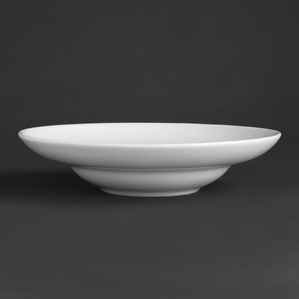 Royal Porcelain Classic White Soup Bowl 230mm (Pack of 12) GT937