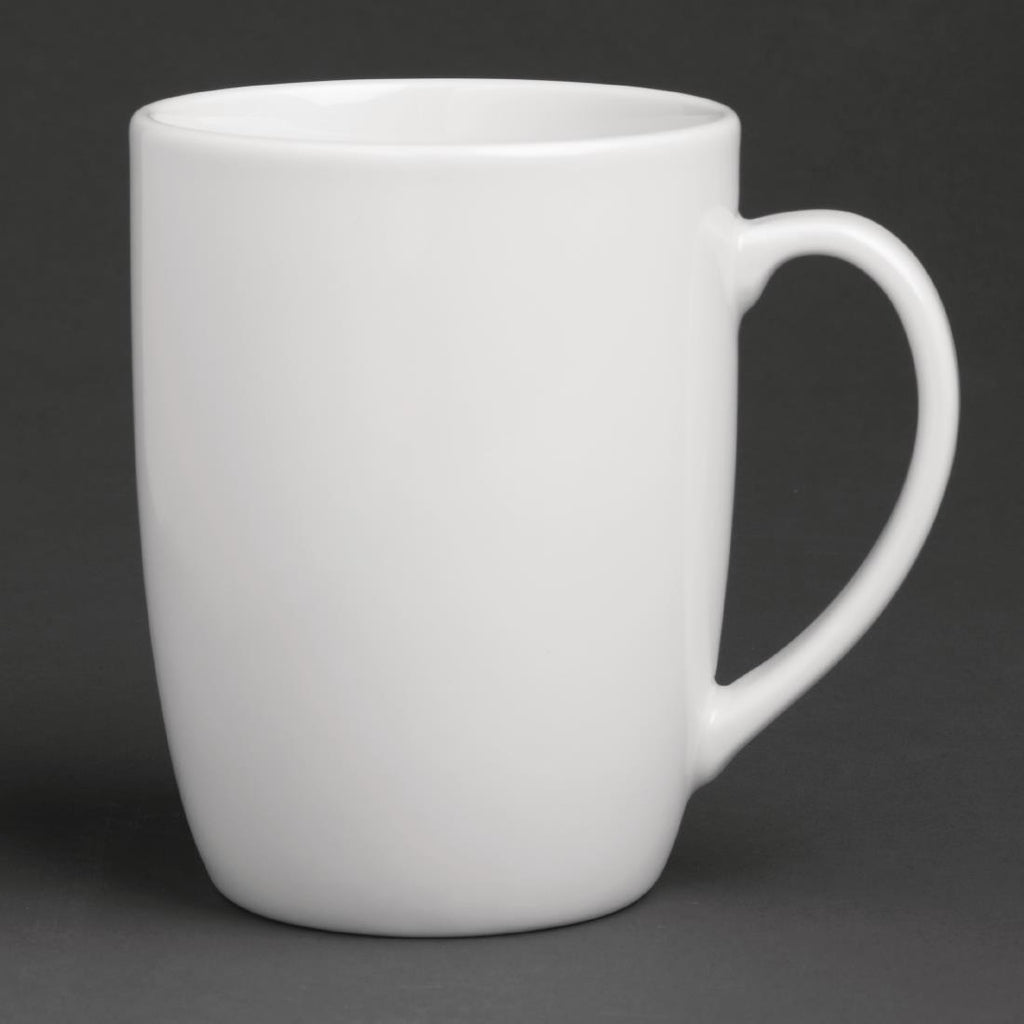 Royal Porcelain Classic White Mug 350ml (Pack of 12) GT945