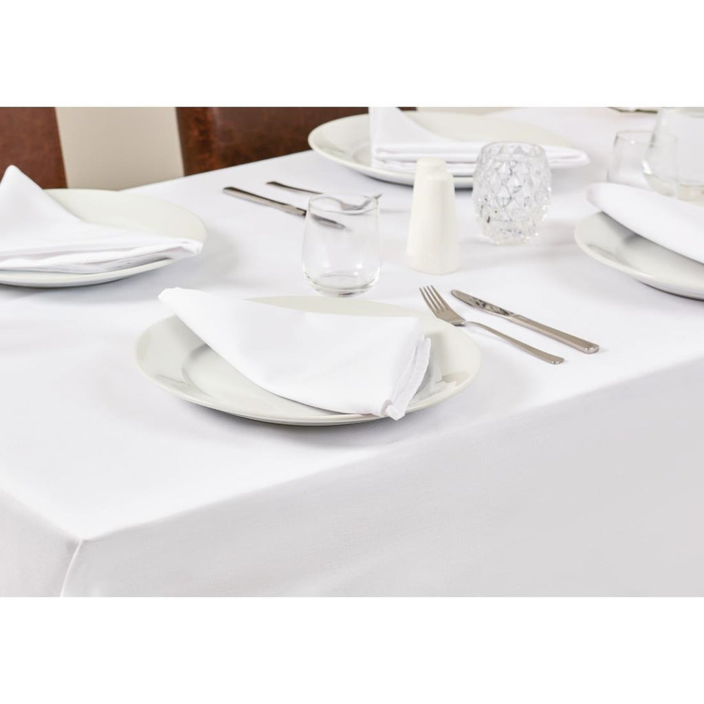 Mitre Essentials Occasions Tablecloth White 1600 x 1600mm GW433