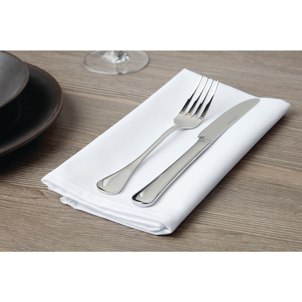 Occasions Polyester Napkins White (Pack of 10) HB560