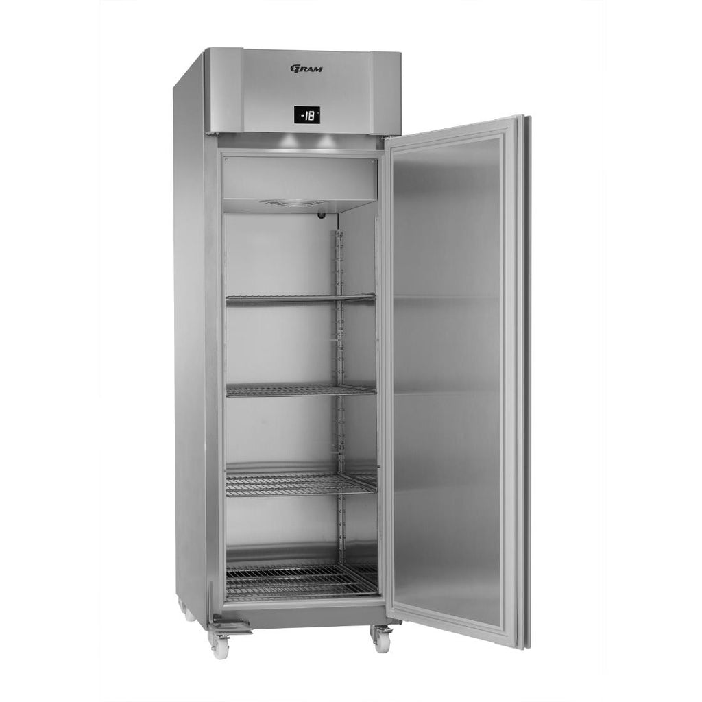 Gram Eco Plus 1 Door 610Ltr Freezer Stainless Steel F 70 CAG C1 4N HC621-SC