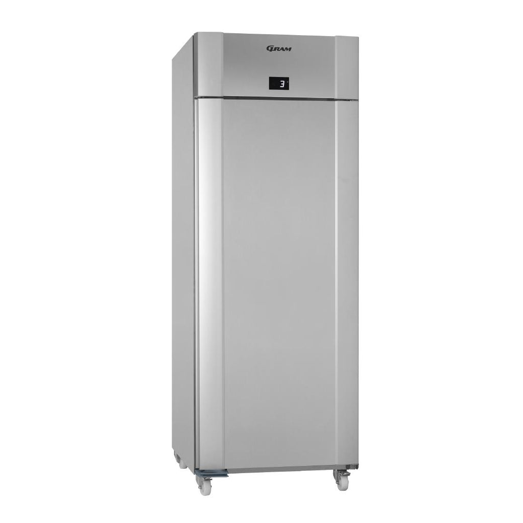 Gram Eco Twin 1 Door 601Ltr Freezer Vario Silver F 82 RCG C1 4N HC634-PC