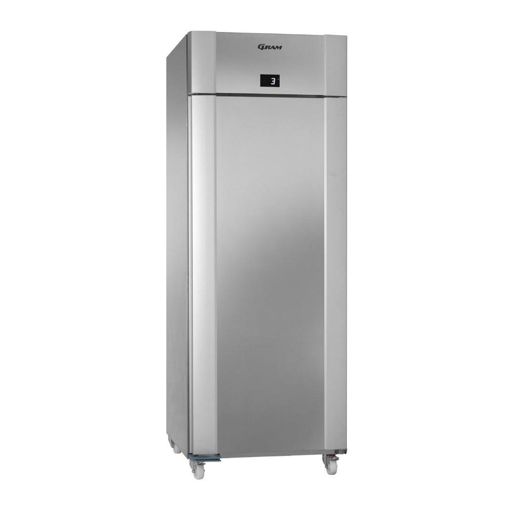 Gram Eco Twin 1 Door 601Ltr Freezer Stainless Steel F 82 CAG C1 4N HC637-SC