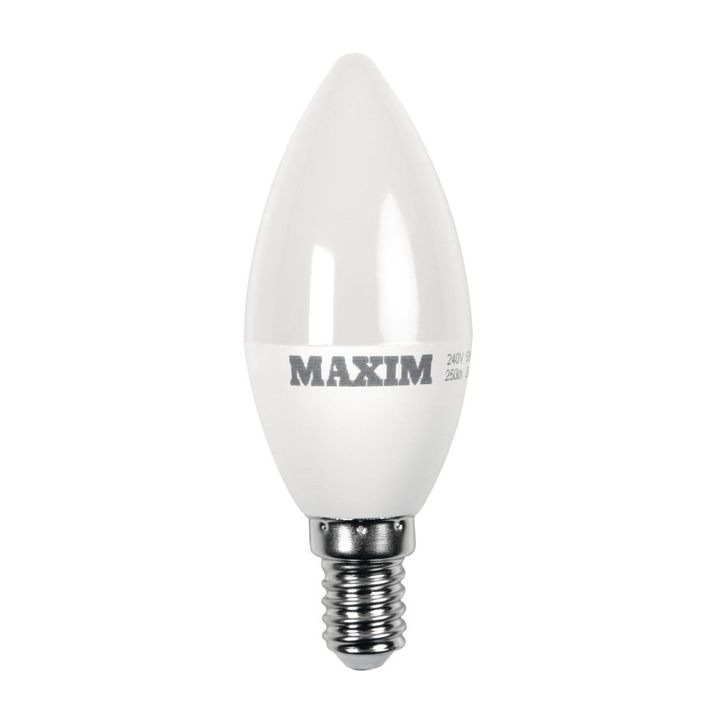 Maxim LED Candle Small Edison Screw Warm White 3W (Pack of 10) HC663