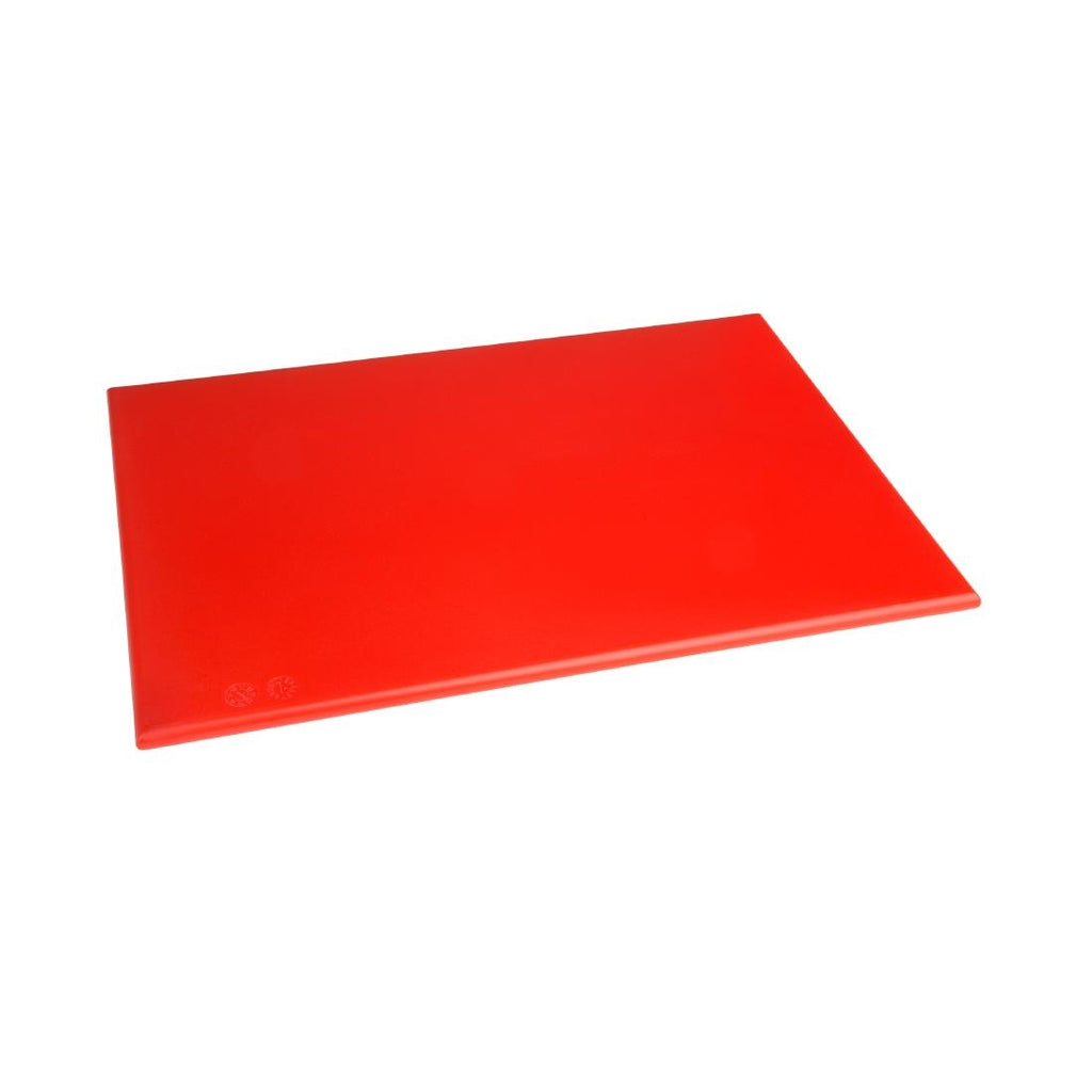 Hygiplas High Density Red Chopping Board Standard J010