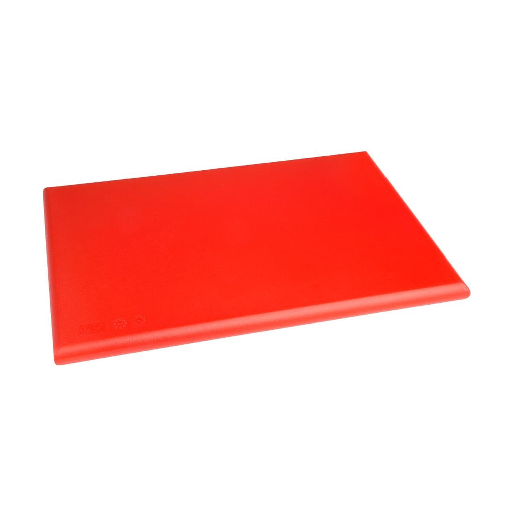 Hygiplas Extra Thick High Density Red Chopping Board Standard J034