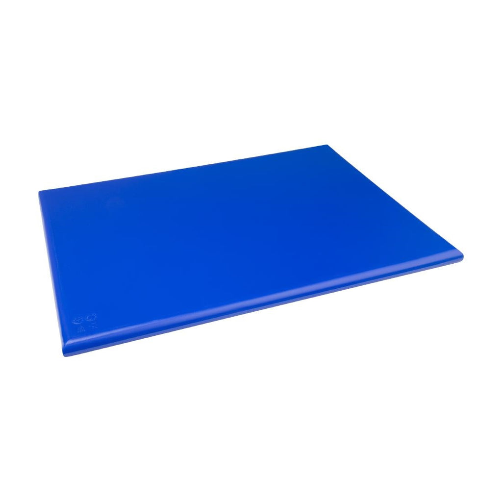 Hygiplas Extra Thick High Density Blue Chopping Board Large J042