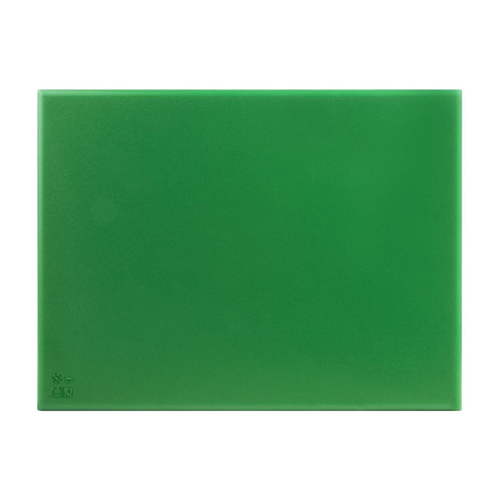 Hygiplas Extra Thick High Density Green Chopping Board Large J043