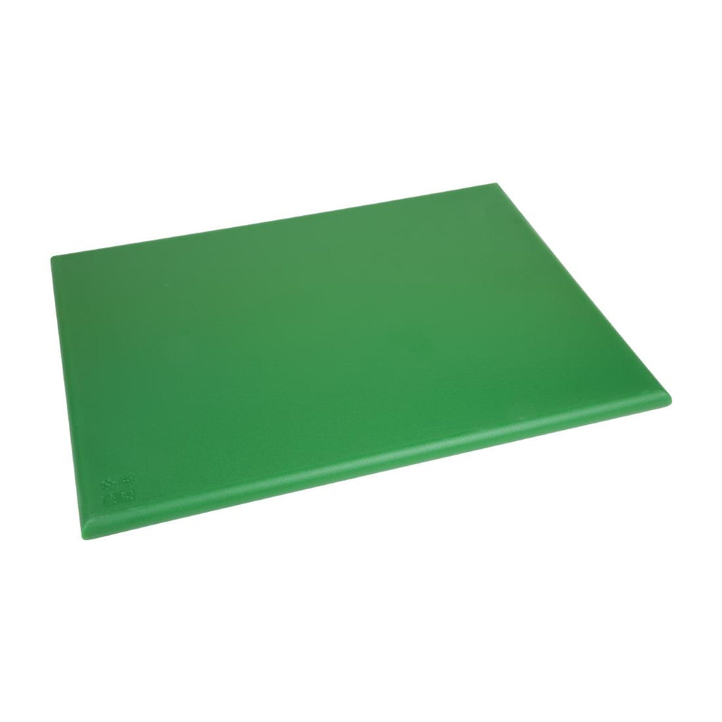 Hygiplas Extra Thick High Density Green Chopping Board Large J043