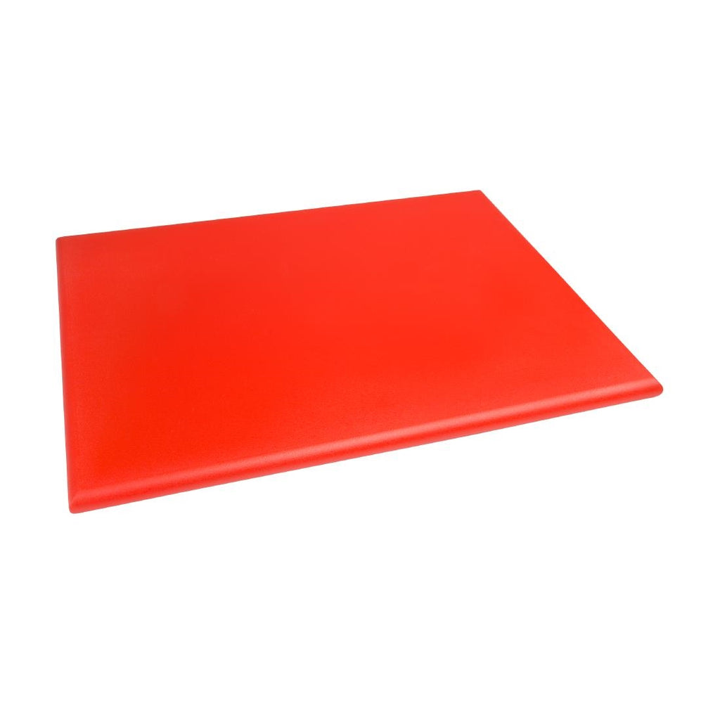 Hygiplas Extra Thick High Density Red Chopping Board Large J047