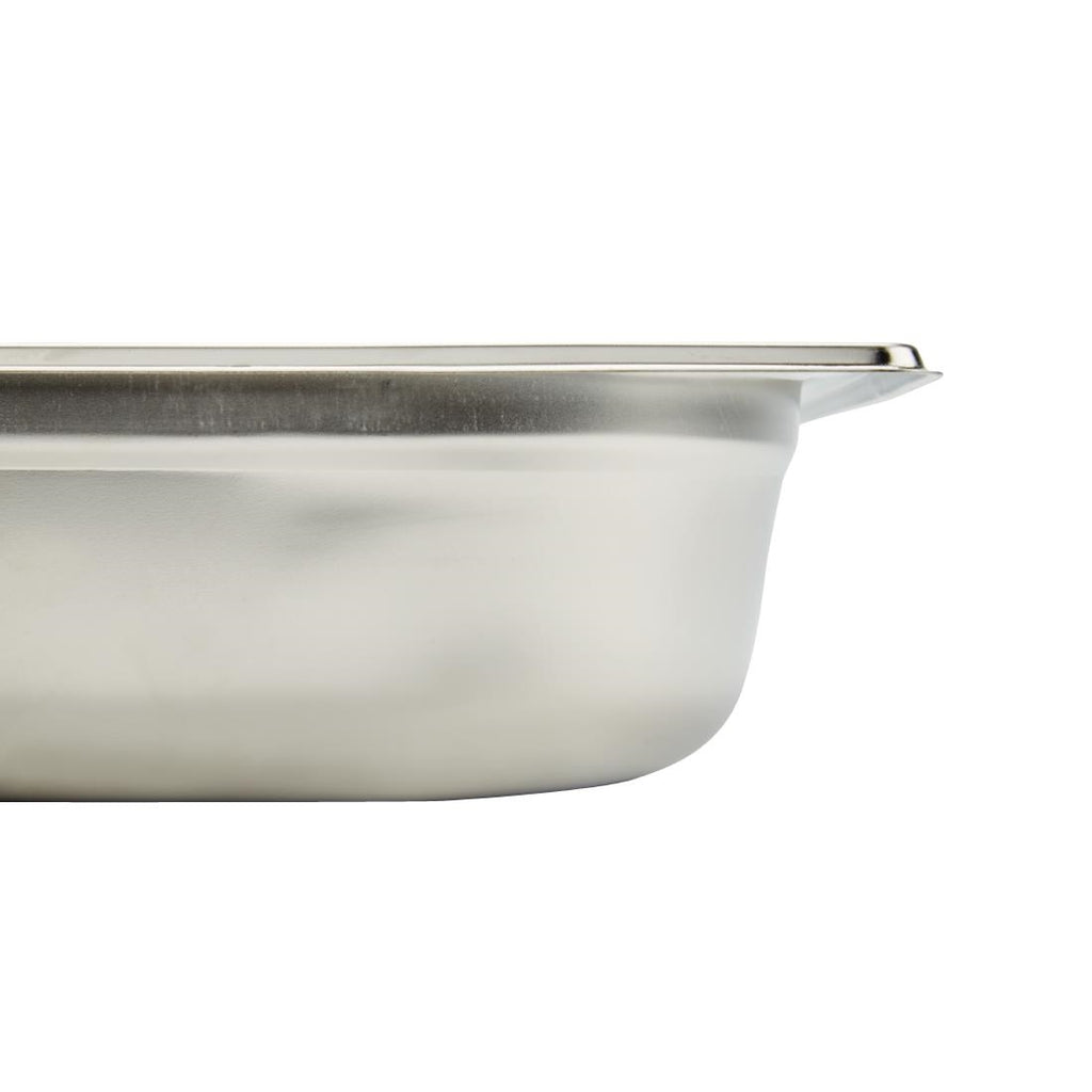 Vogue Stainless Steel 1/1 Gastronorm Pan 65mm K903
