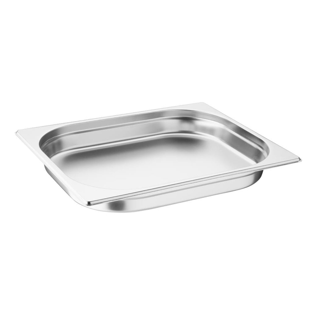 Vogue Stainless Steel 1/2 Gastronorm Pan 40mm K925