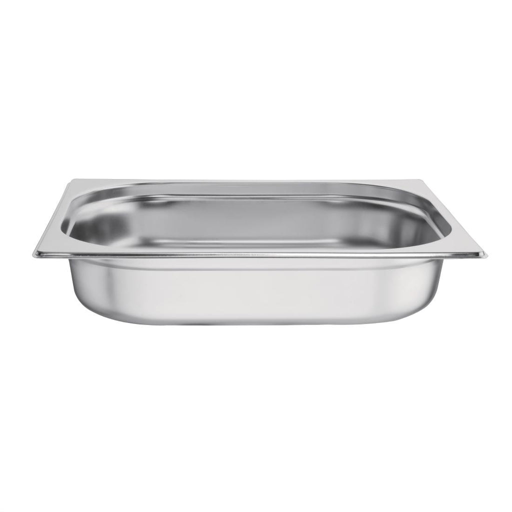 Vogue Stainless Steel 1/2 Gastronorm Pan 65mm K927