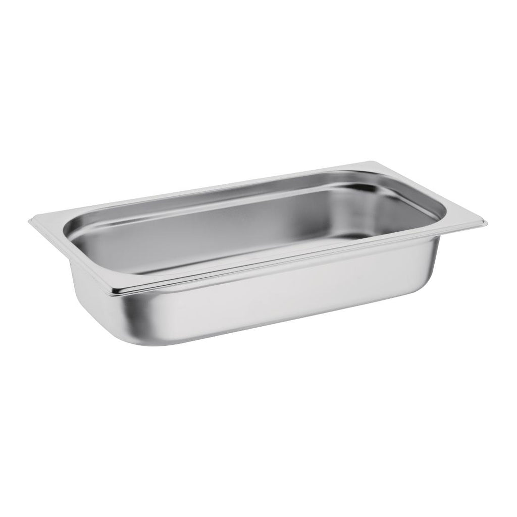 Vogue Stainless Steel 1/3 Gastronorm Pan 65mm K929