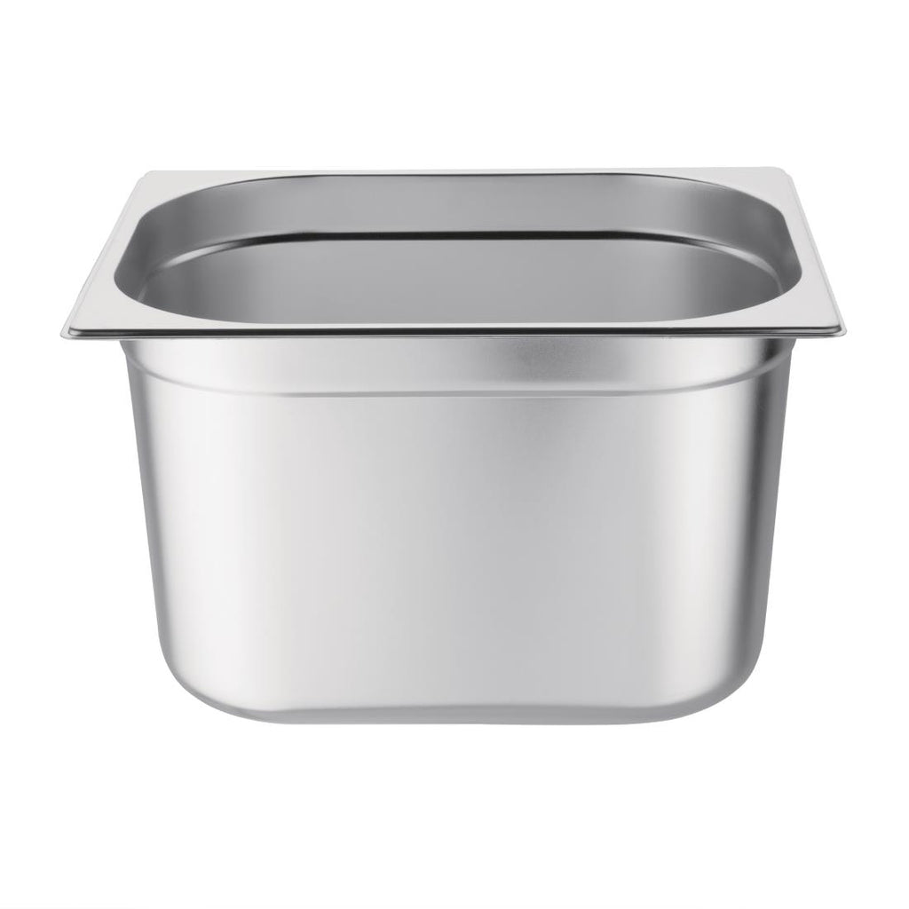 Vogue Stainless Steel 1/2 Gastronorm Pan 200mm K932