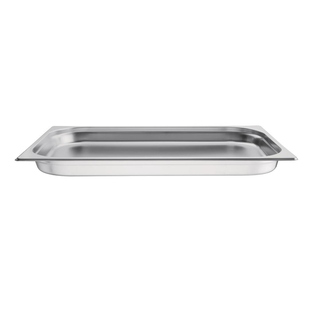 Vogue Stainless Steel 1/1 Gastronorm Pan 40mm K994