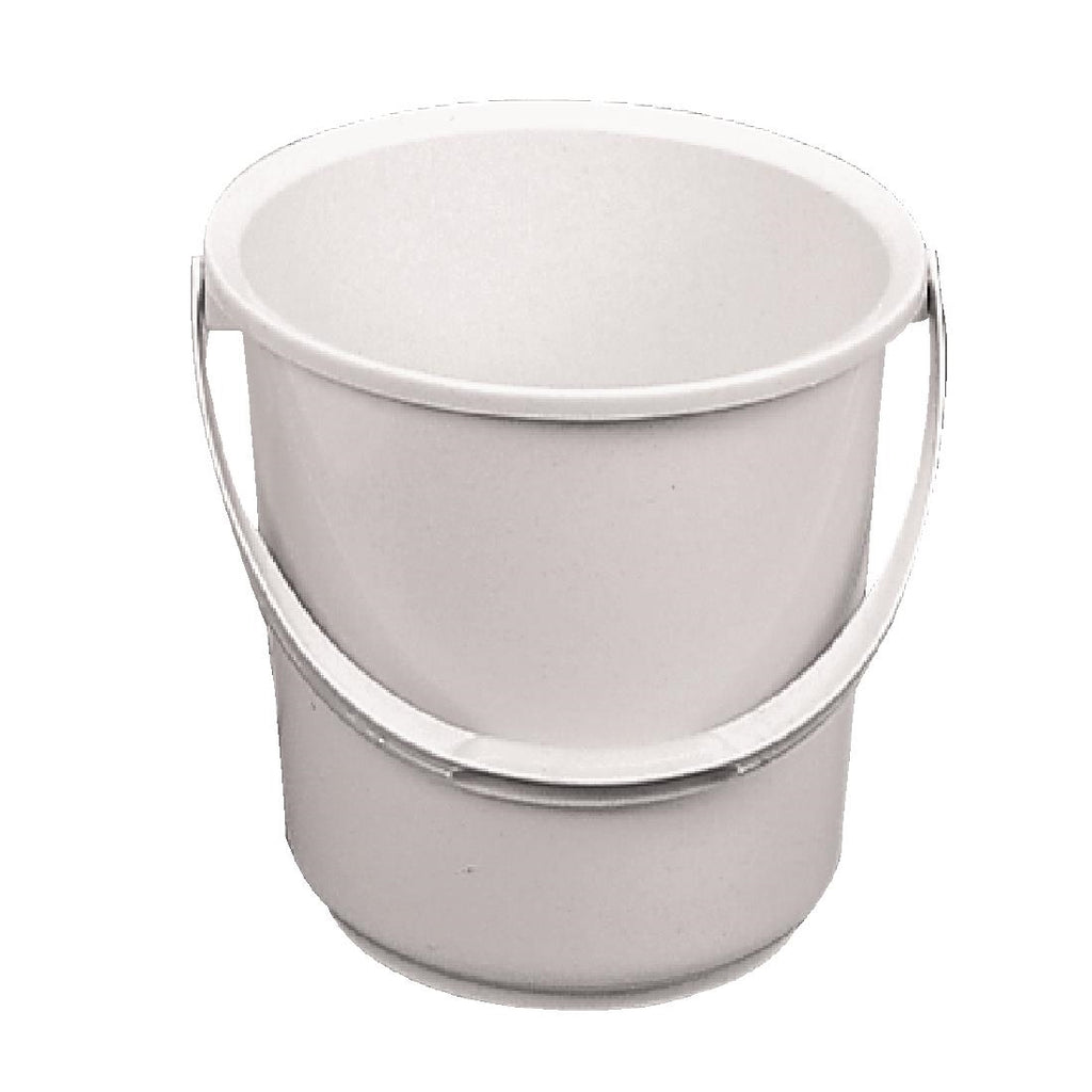 Jantex Plastic Bucket White 8Ltr L573