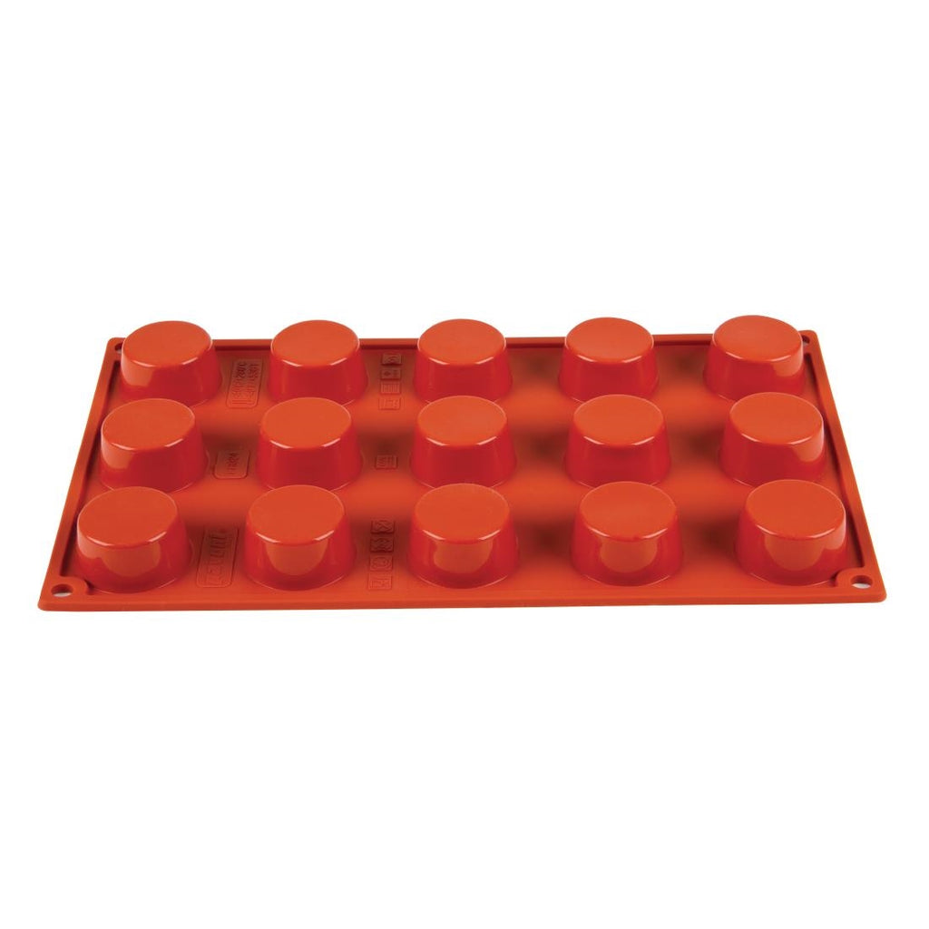 Pavoni Formaflex Silicone Petit Four Mould 15 Cup N945