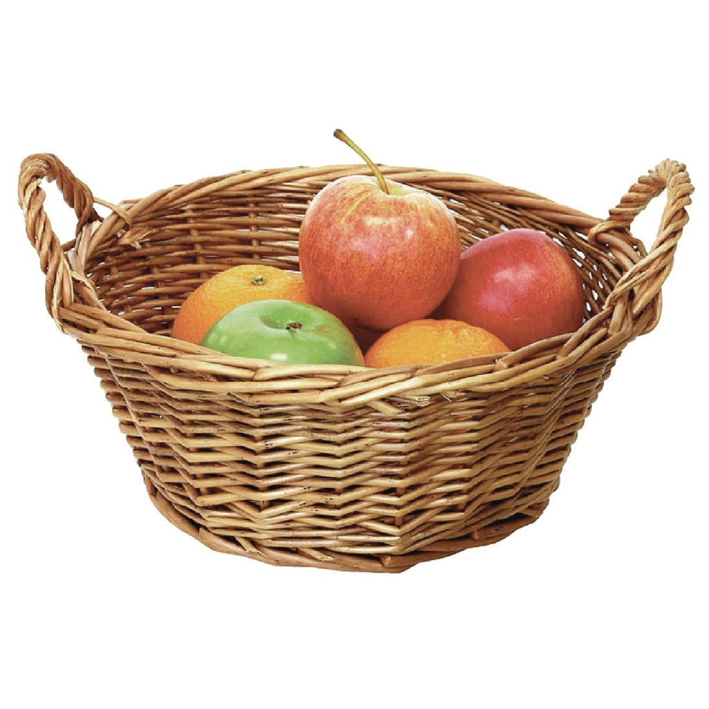 Olympia Willow Small Round Table Basket 240mm P762