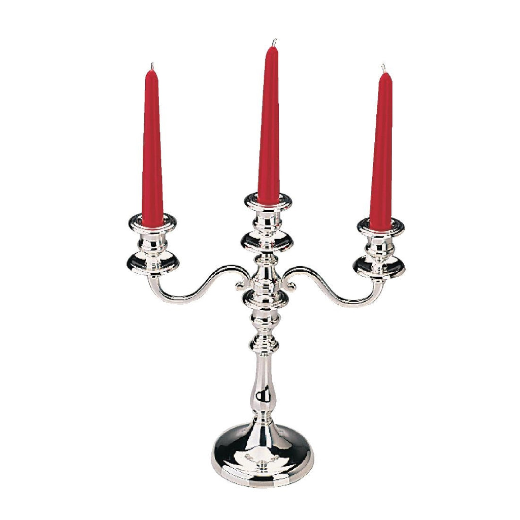 APS Silver Plated Candelabra P908