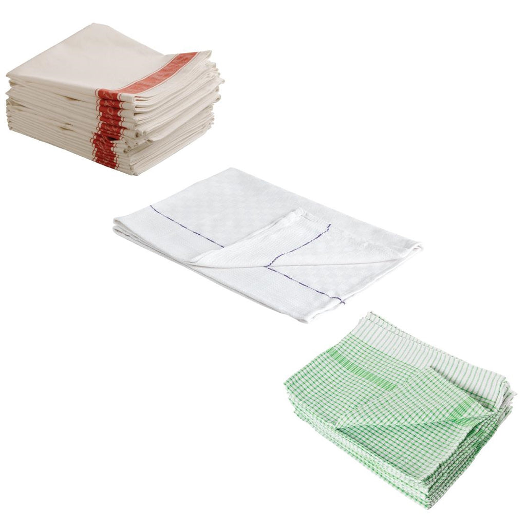 Special Offer Cloths Bundle - Tea Towels, Waiting Cloths and Glass Cloths S636