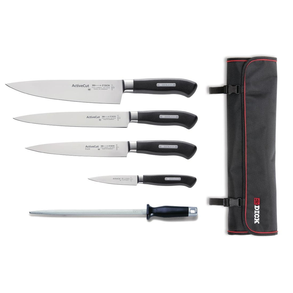 Dick Active Cut 5 Piece Knife Set with Wallet S903