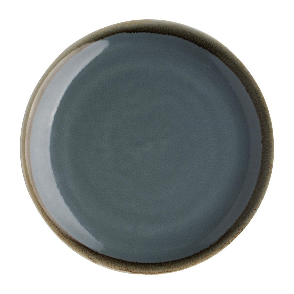Olympia Kiln Round Coupe Plate Ocean 230mm (Pack of 6) SA282