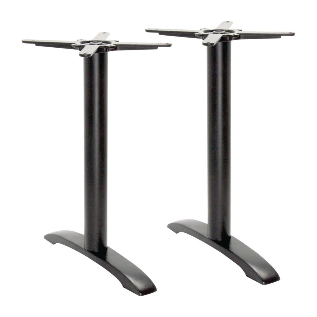 Bolero Cast Iron Twin Leg Poseur Table Base SA400
