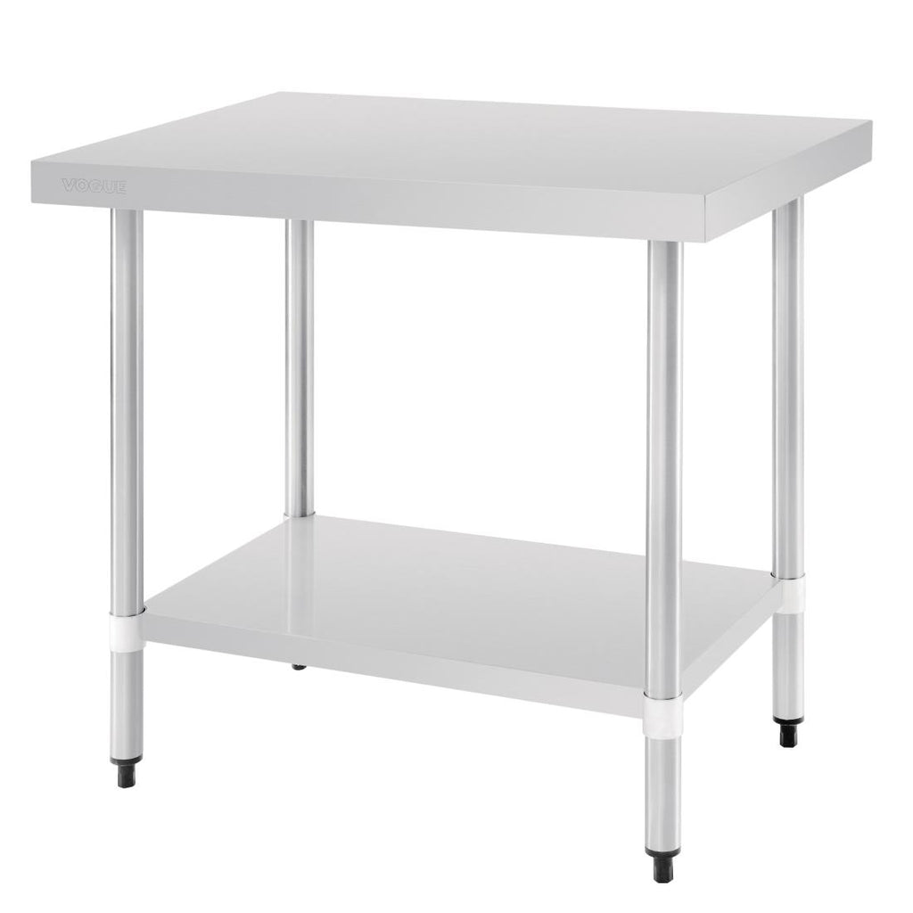 Vogue Stainless Steel Prep Table 900mm T375