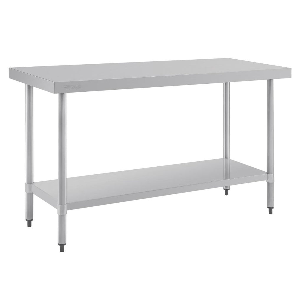 Vogue Stainless Steel Prep Table 1500mm T377