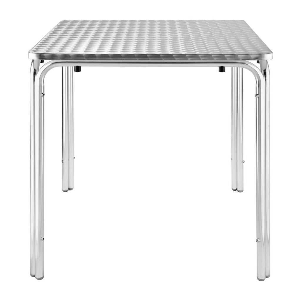 Bolero Square Stacking Table Stainless Steel 700mm U505