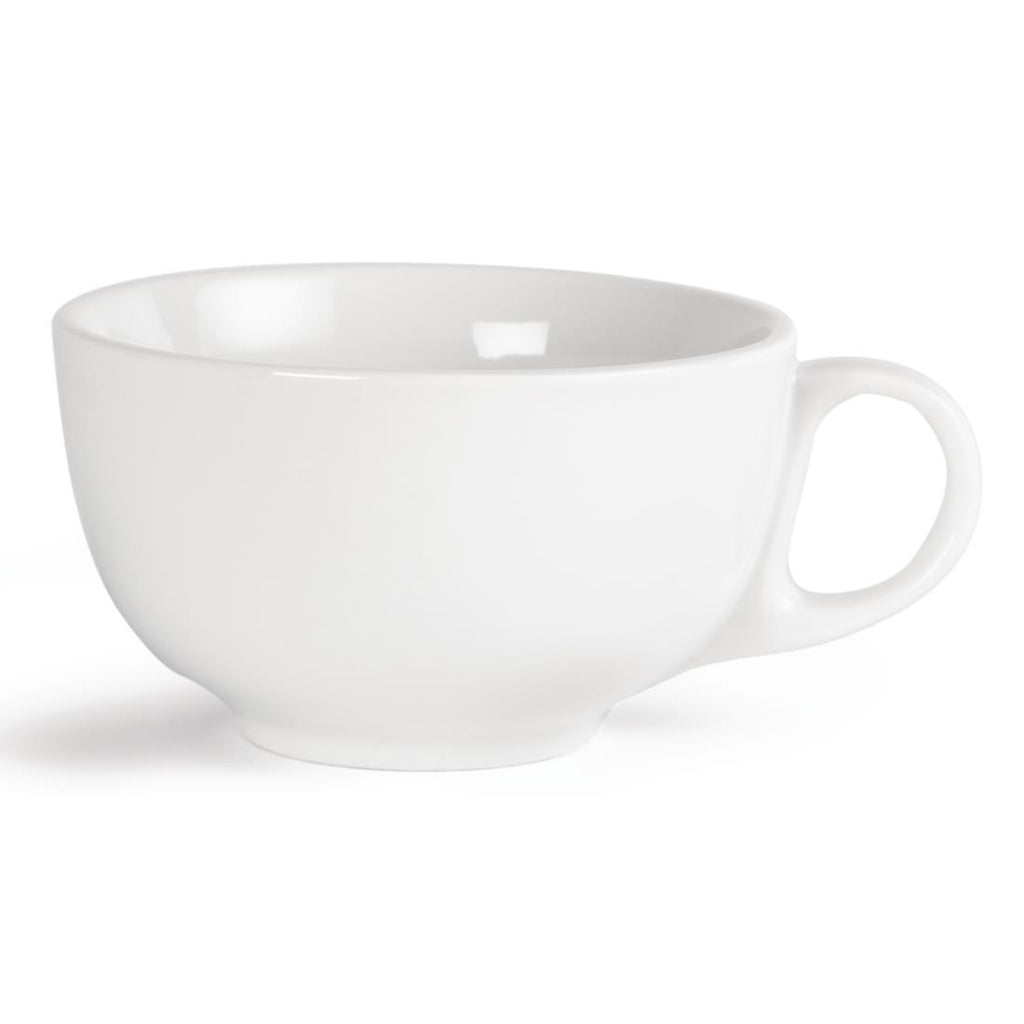 Olympia Whiteware Cappuccino Cups 425ml 15oz (Pack of 12) U827