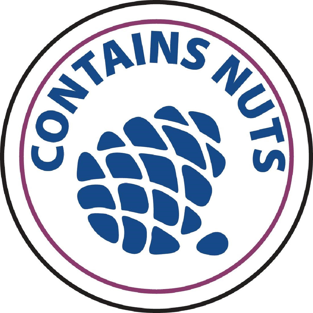 Contains Nuts Labels (Pack of 1000) U914