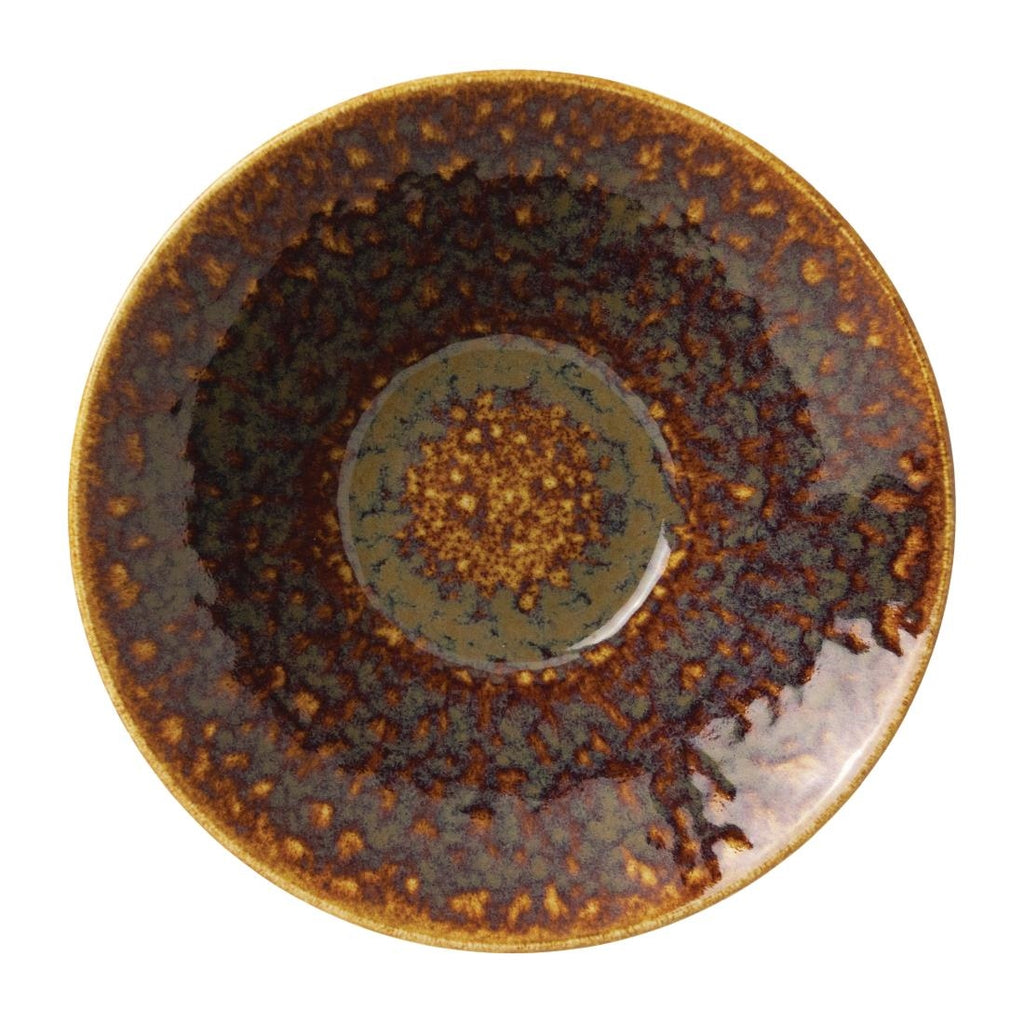 Steelite Vesuvius Essence Bowls Amber 203mm (Pack of 12) VV1844