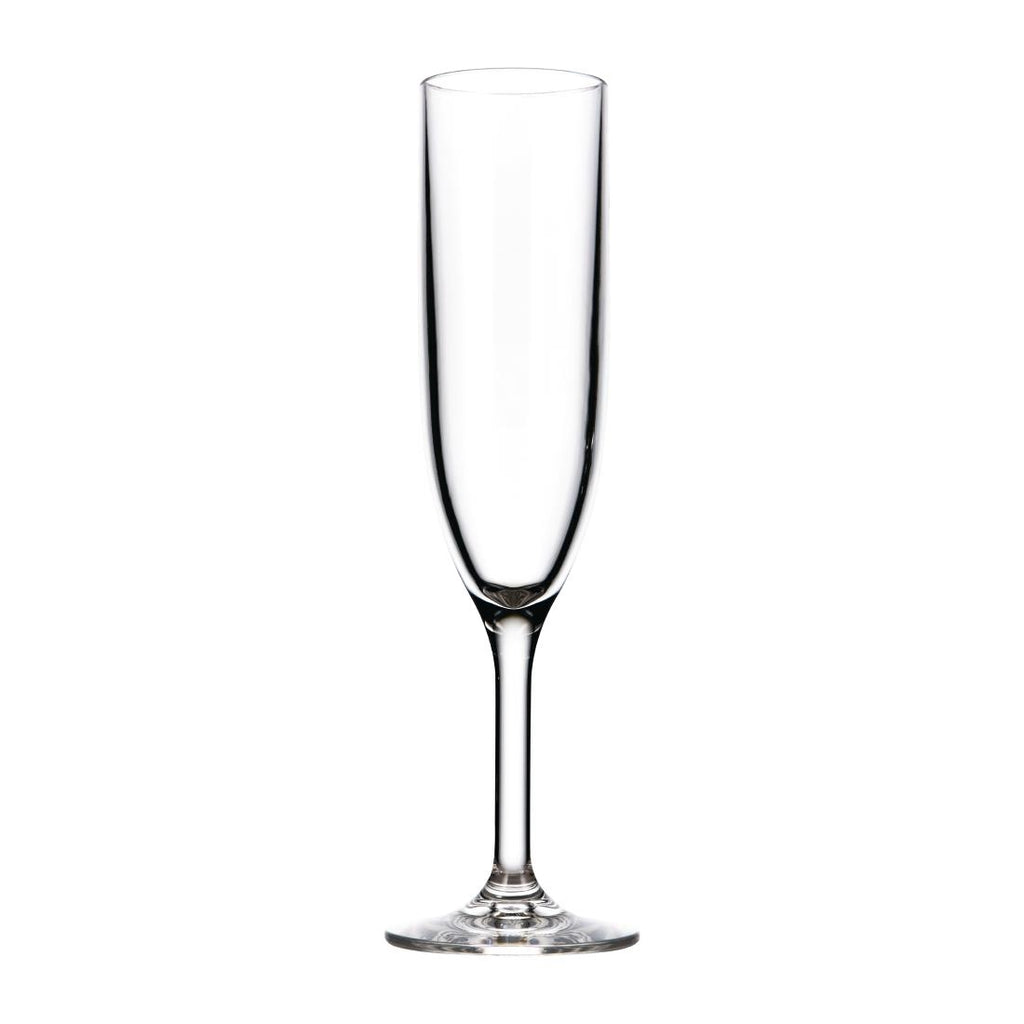 Drinique Elite Tritan Champagne Flutes Clear 170ml (Pack of 24) VV325