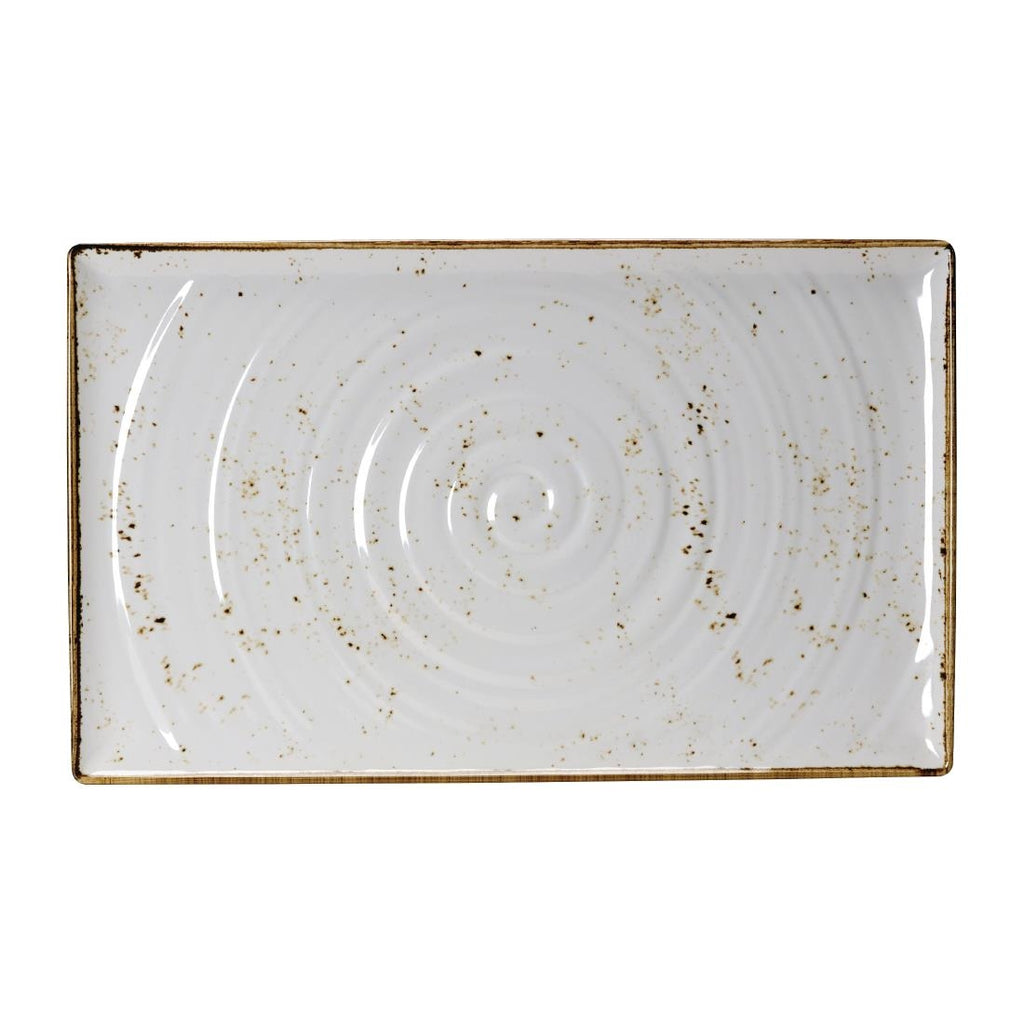 Steelite Craft Melamine Rectangular Platter White GN 1/1 VV457