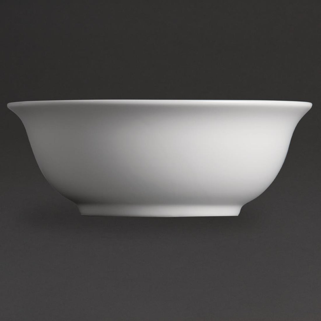 Olympia Whiteware Salad Bowls 235mm (Pack of 6) W436