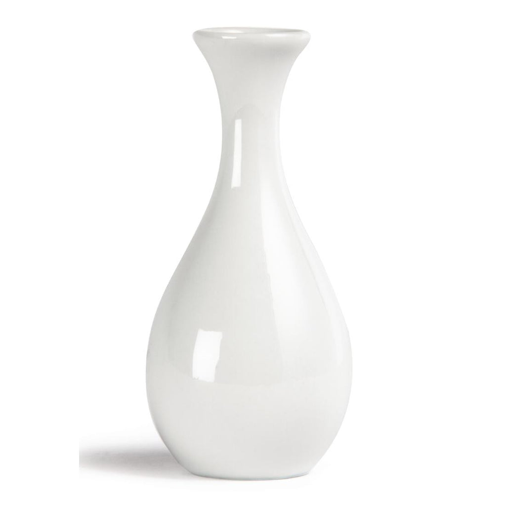 Olympia Whiteware Bud Vases 125mm (Pack of 12) W437