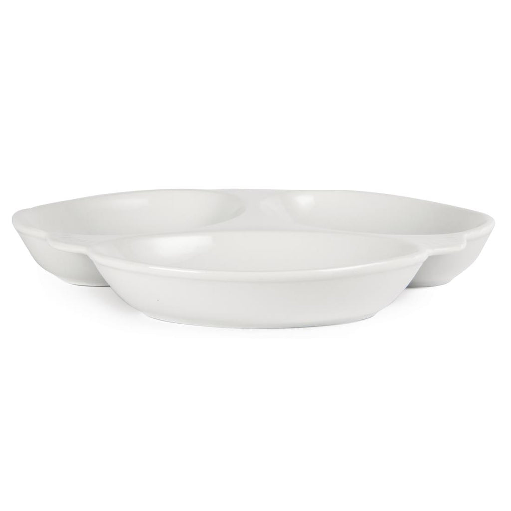 Olympia Vegetable Dishes 3 Section 250mm (Pack of 6) Y099