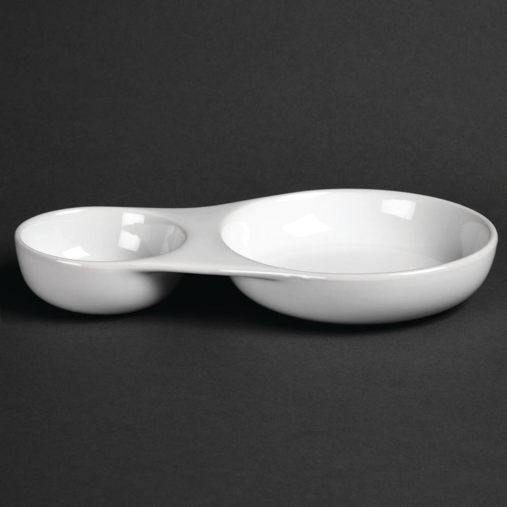 Olympia Spoon Shape Serving Bowls (Pack of 6) Y106