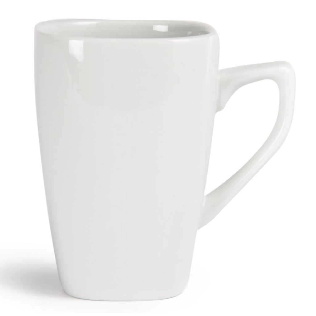 Olympia Rounded Square Mugs 284ml 10oz (Pack of 12) Y108